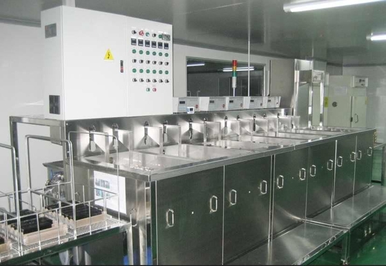 Optische Glas Ultrasone Schoonmakende Machine Elf Gecontroleerd Groef volledig Automatische PLC
