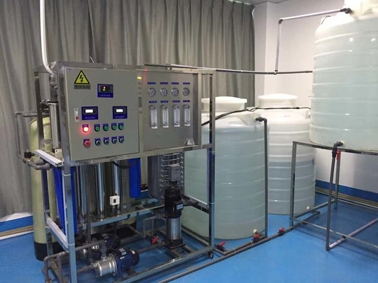 1000L het Materiaal van de waterreiniging, Commercieel de Filtratiesysteem van het Omgekeerde Osmosewater